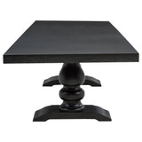 Phelps 7-piece Rectangular Dining Table Set Distressed Noir - Tampa Furniture Outlet