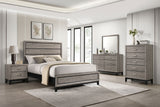 Watson 6-drawer Bedroom Dresser and Mirror Light Taupe - Tampa Furniture Outlet