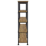 Analiese 63-inch 4-shelf Double Bookshelf Mango - Tampa Furniture Outlet