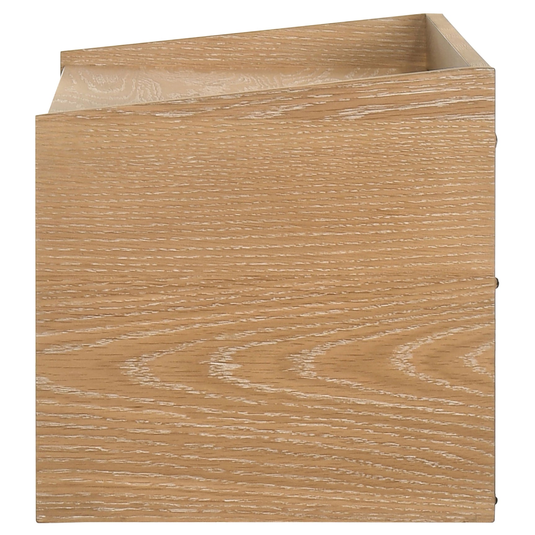 Fabian Bookshelf Bridge with Cubbies Distressed Light Brown - Tampa Furniture Outlet