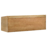 Fabian Bookshelf Bridge with Cubbies Distressed Light Brown - Tampa Furniture Outlet