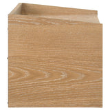 Fabian Bookshelf Bridge with Cubbies Distressed Light Brown - Tampa Furniture Outlet