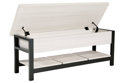 Rhyson Storage Bench - Tampa Furniture Outlet