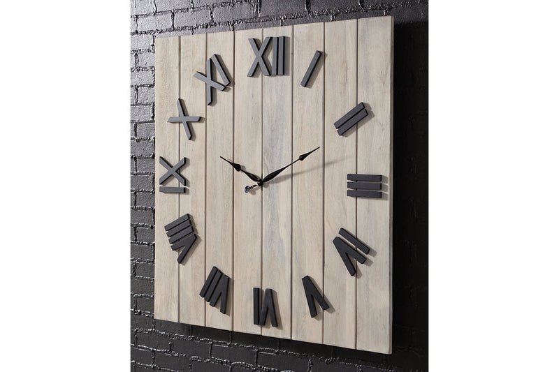 Bronson Wall Clock - Tampa Furniture Outlet