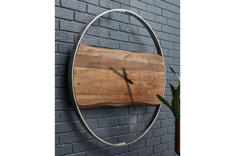 Panchali Wall Clock - Tampa Furniture Outlet