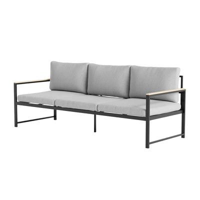 Burbank Outdoor Aluminum Furniture Set - Tampa Furniture Outlet