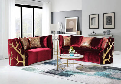 L837 - Kaiser (Red) - Tampa Furniture Outlet