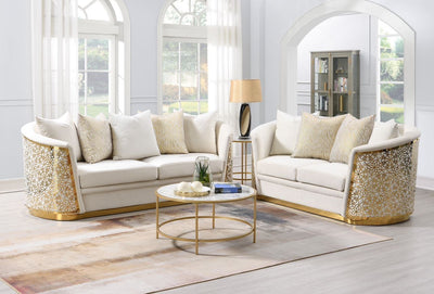 L810 - Luciana ( Cream ) - Tampa Furniture Outlet