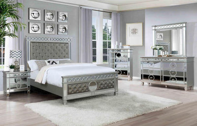 Queen Bed, Dresser, mirror, Night Stand - Tampa Furniture Outlet