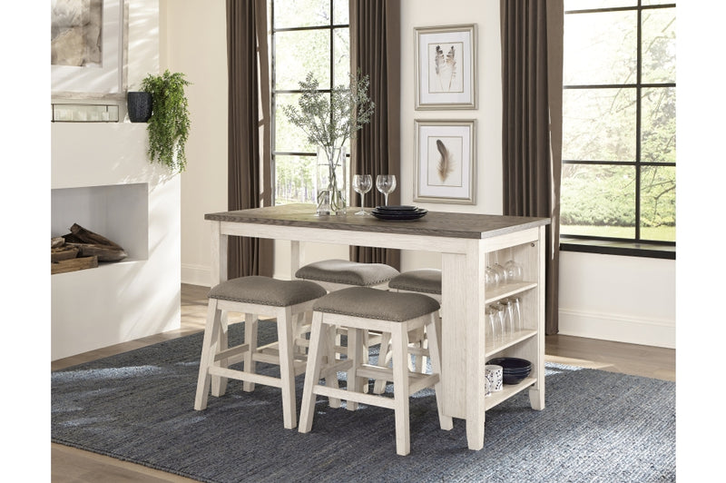 Table With Stools (Set OF 5) - Tampa Furniture Outlet