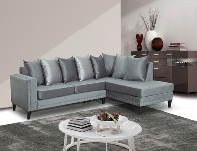 Parma Grey Sectional - Tampa Furniture Outlet