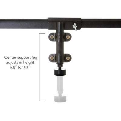 Bolt-on Bed Rail System with Center Bar Support - Tampa Furniture Outlet