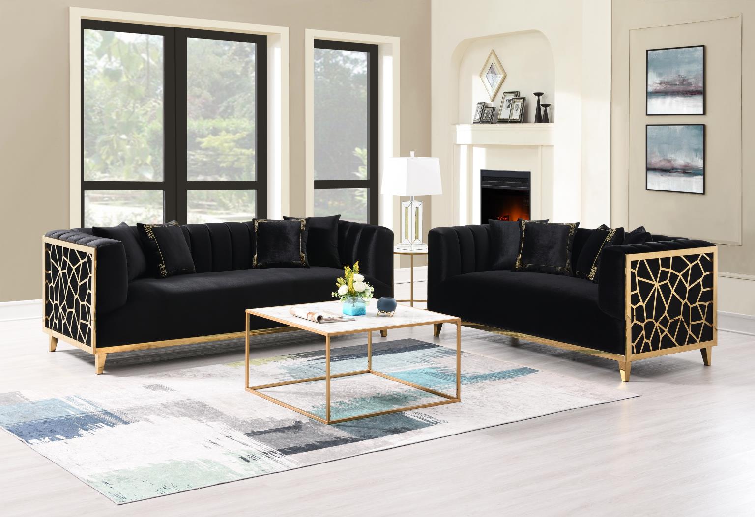 L802 - Versa ( Black ) - Tampa Furniture Outlet