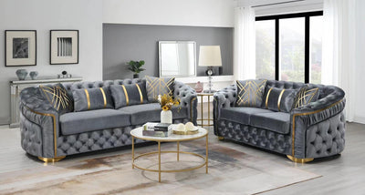 L852 - Queen ( Grey ) - Tampa Furniture Outlet