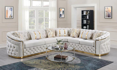 L855 - Queen ( Cream) - Tampa Furniture Outlet