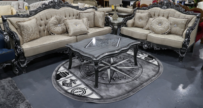 TRADITIONAL GRAY/BAIGE - Tampa Furniture Outlet