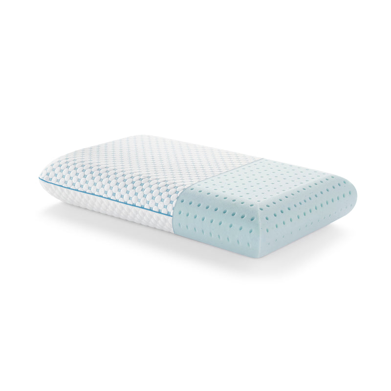 Gel Memory Foam Pillow + Reversible Cooling Cover - Tampa Furniture Outlet